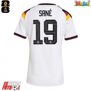 Alemania Leroy Sane #19 Primera Equipación Mujer Mundial 2026 Manga Corta